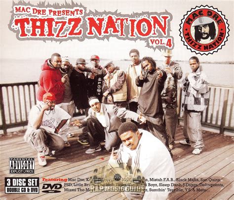 Mac Dre Presents Thizz Nation Vol 4 Cd Rap Music Guide