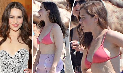 Emilia Clarke Game Of Thrones Emilia Clarke Flaunts Enviable Bikini