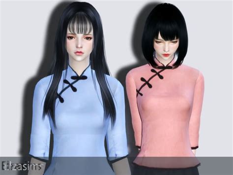 Chinese Style Clothes Found In Tsr Category Sims 4 Female Everyday