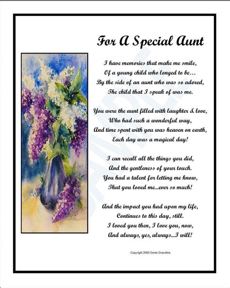 for a special aunt digital download aunt poem aunt verse etsy aunt ts aunt aunts birthday
