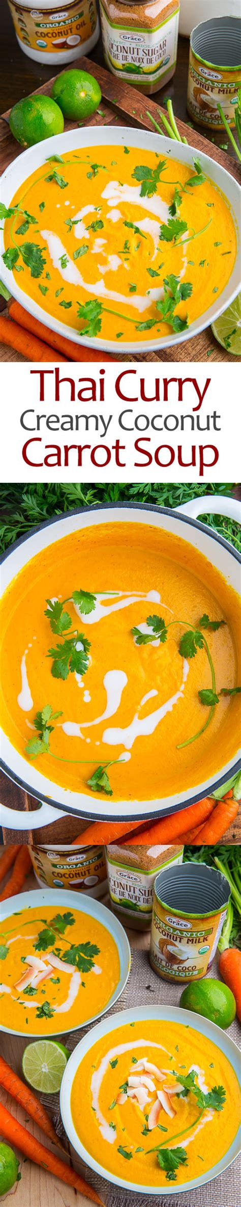 Creamy Curried Coconut Carrot Soup On Closet Cooking