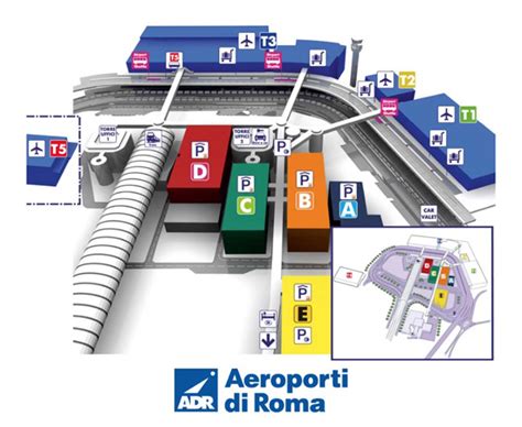 Fiumicino Airport Terminal Map