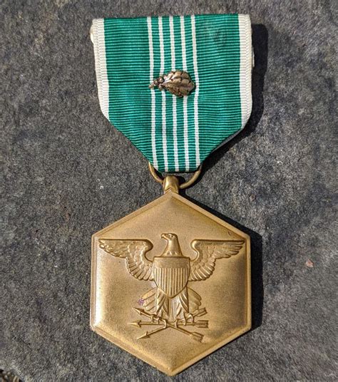 Us Army Commendation Medal With Oak Leaf Cluster