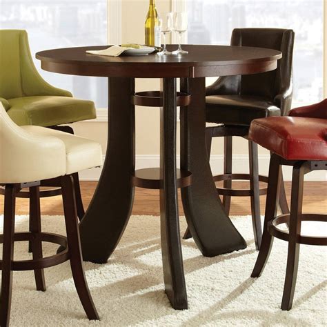 Find the perfect home furnishings at hayneedle, where you can buy online while you explore our room designs and curated looks for tips, ideas & inspiration to help you along the way. Steve Silver Brooks Contemporary 48 Inch Round Bar Table ...