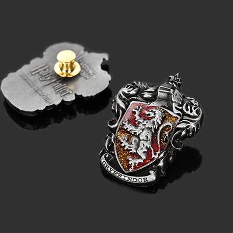 Harry Potter Pin Hogwarts Badges Gryffindor Lapel Pin For Harry Potter