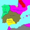418 Iberian peninsula before Visigoths' arrival. | Visigoth, Mystery of ...