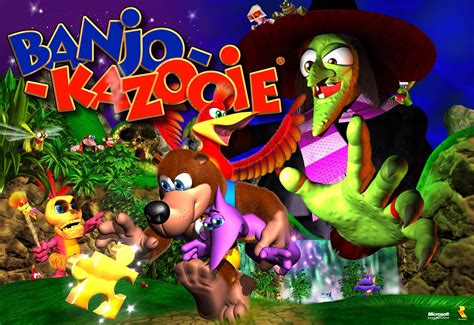 Hot Take Banjo Kazooie Has The Worst Box Art Of Any N64 Game