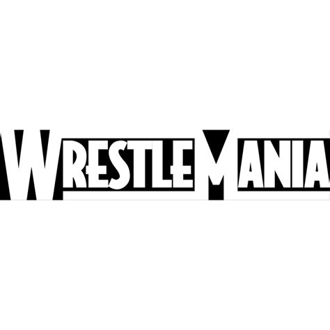 Wwf Wrestlemania Logo Vector Logo Of Wwf Wrestlemania Brand Free