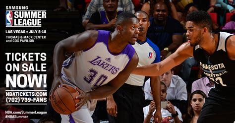 Enter To Win Tickets To The Samsung Nba Summer League Las Vegas Weekly