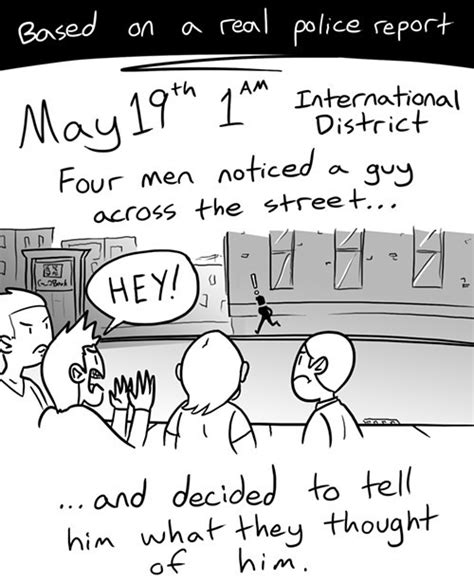 Police Reports Illustrated Five Men Share Their Feelings The Stranger