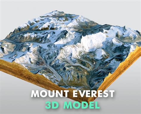 Mount Everest 3d Model Flippednormals