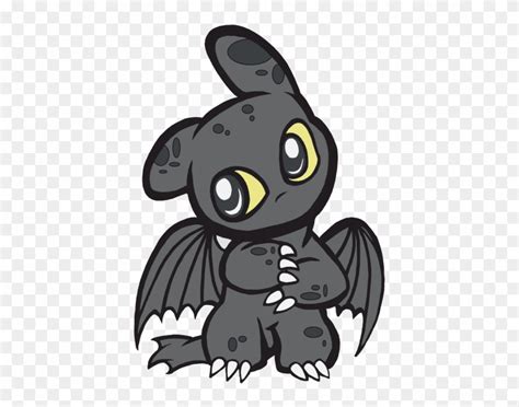 Download Cute Toothless From How To Train The Dragon Buy T Shirt