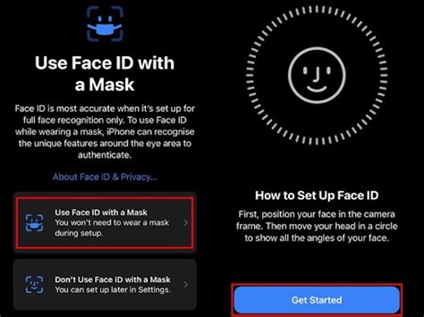 How To Set Up Face Id With Mask On Apple Iphone Biztechpost
