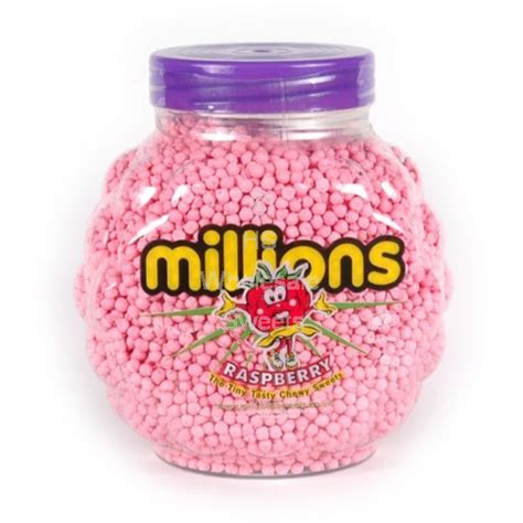Raspberry Millions Millions Sweets