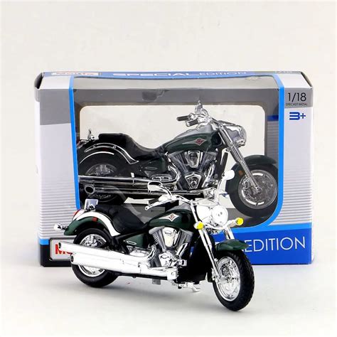 Free Shippingmaisto Toydiecast Metal Motorcycle Model118 Scale