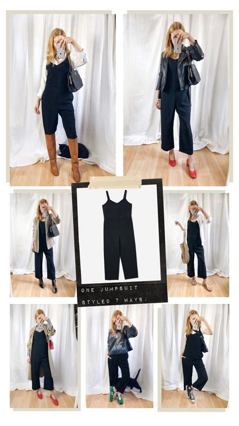 How To Wear A Jumpsuit One Jumpsuit 7 Ways Livelovesara
