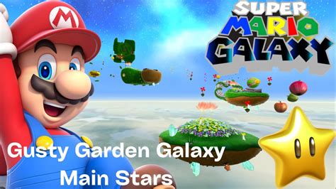 Super Mario Galaxy Gameplay Walkthrough Part 19 Gusty Garden Galaxy