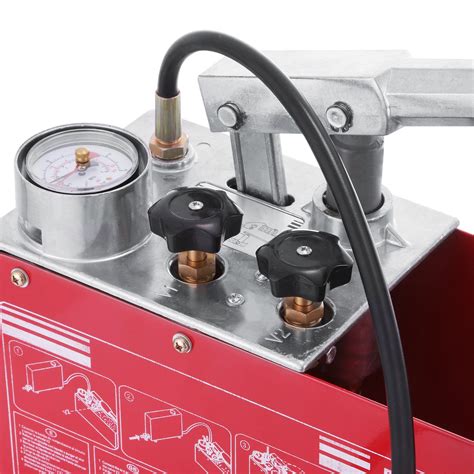Buy VEVOR Hydraulic Pressure Test Pump 50 Bar Hand Pressure Test Pump