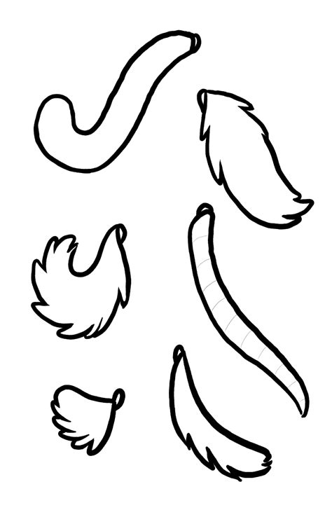 How To Draw A Furry Tail Buzybee Itsmytime