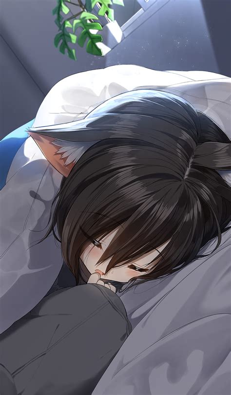 Bedtime Girl Anime Sleeping Sexy Bed Hd Wallpaper Peakpx