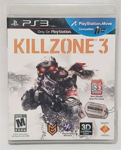 Killzone 3 Sony Playstation 3 2011 Ps3 Exclusive Shooter Ebay