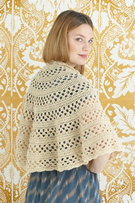 Emily Shawl Crochet Lion Brand Yarn