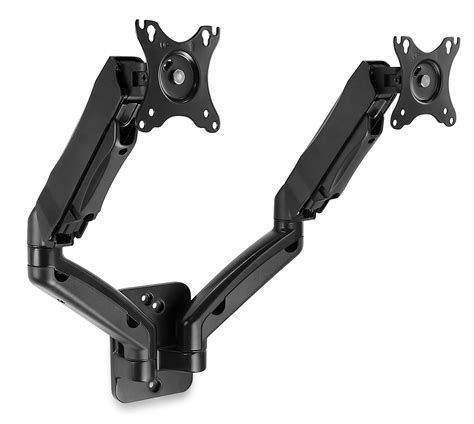 Mount It Full Motion Dual Monitor Wall Mount With Extended Arms Fits
