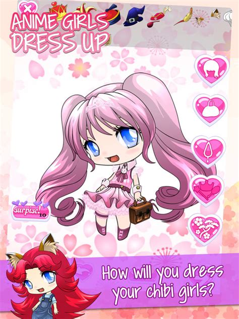 Cute Anime Dress Up Games For Girls Free Pretty Chibi Princess Make