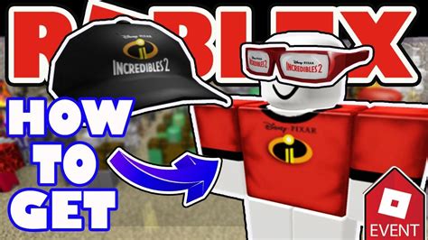 [event] How To Get The Incredibles 2 Shirt Sunglasses And Cap Roblox Heroes Event 2018 Free