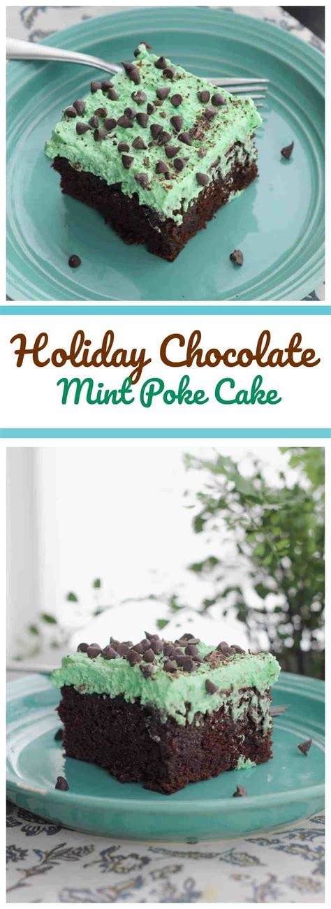 We'll show you how to make your own with our best poke recipe so you can make your own easy poke. Holiday Chocolate Mint Poke Cake | Recipe | Mint chocolate, Delicious cake recipes, Yummy cakes