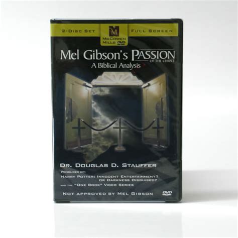 Mel Gibsons Passion Dvd