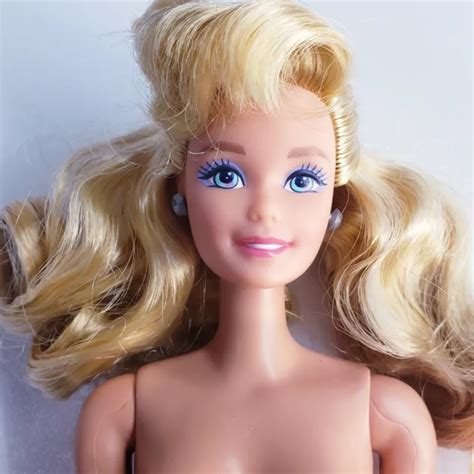 Barbie Rewind 80s Career Girl Nude Doll Blonde Hair Blue Eyes Superstar Face New 14 00 Picclick