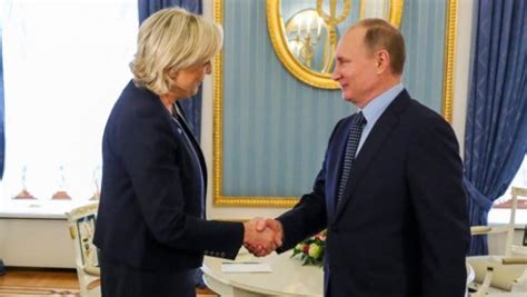 She is among the european politicians who have called for closer ties with russian president vladimir putin and approved of moscow's annexation of crimea from ukraine in 2014. Putin's leaky strategy