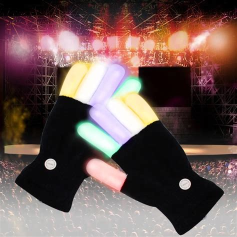 Buy A Pair Of Colorful Led Luminous Gloves Laser Beam