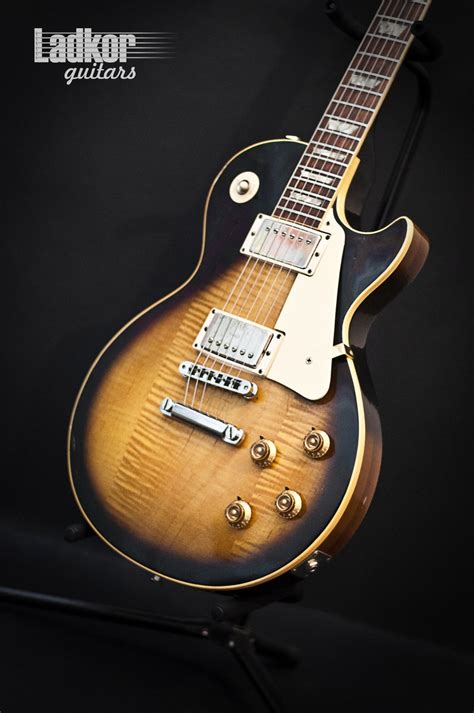 1974 Gibson Les Paul Standard Tobacco Burst Flame Top