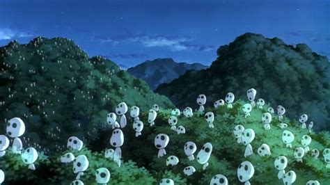 Download Ghibli Wallpapers Princess Mononoke Tree Spirits Background