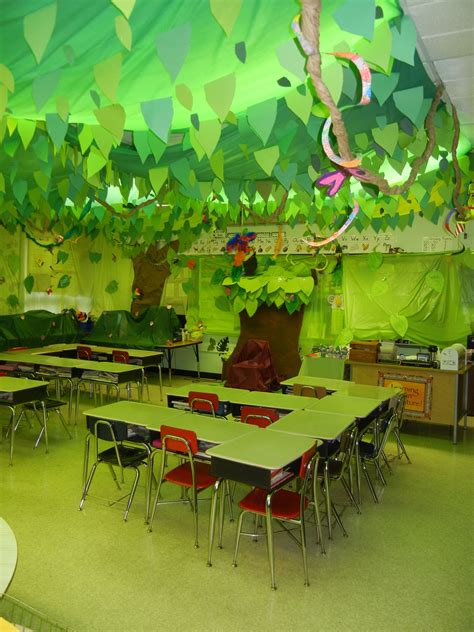 Good Idea For Class Zoo Jungle Theme Classroom Classroom