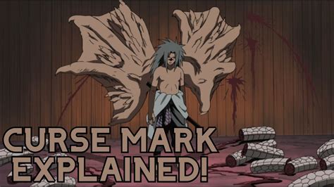 Explaining The Curse Mark Naruto Youtube