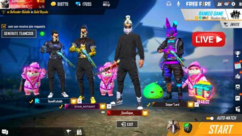 Experience the games you love like never before, and connect with your friends through gaming. Free Fire Live | Mobile & Pc | Grandmaster Hacker Score ...
