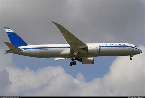X EDF El Al Israel Airlines Boeing Dreamliner Photo By Franky