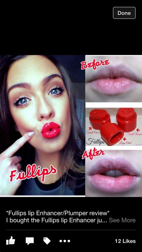 Review Photos From A Blogger She Loves Her Fullips Lip Enhancer