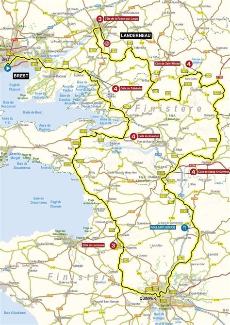 The 108th edition of la grande boucle features more than three weeks of racing and 21 stages. Tour de France - 1re étape. Brest - Landerneau (187 km), samedi 26 juin . Sport - Tours.maville.com