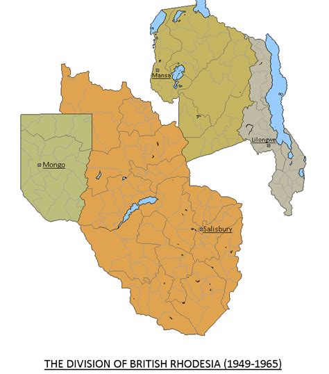 Alternate Division Of Rhodesia By Kitfisto1997 On Deviantart