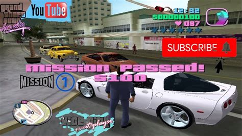 Gta Vice City Mission 1 In The Beginning Introduction Full Hd Gameplay