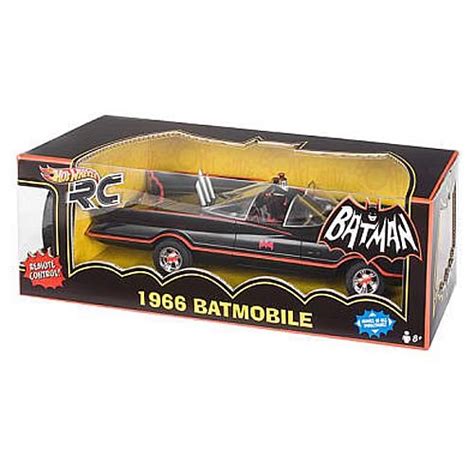 batman 1966 tv series hot wheels rc batmobile vehicle
