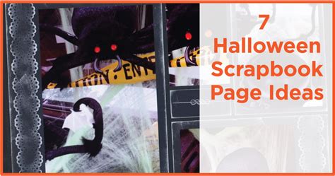 7 Halloween Scrapbook Page Ideas Mosaic Moments Page Layout System