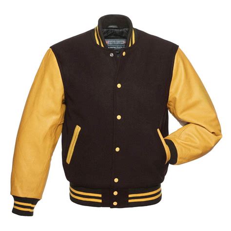 Buy Classic Hybrid Varsity Jacket University Letterman Bomber Jacket Pure Wool Body And Real