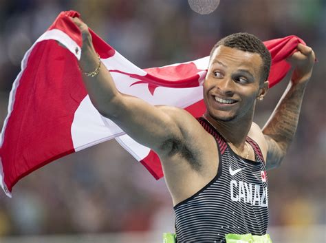 He was also part of the 4x100m relay team that won bronze. Canadian sprinter Andre De Grasse out of world ...