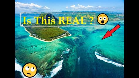Mystery Of Underwater Waterfall Mauritius Island Youtube