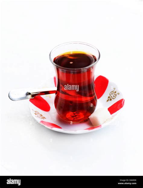 Turkey Istanbul Glass Tea In Hi Res Stock Photography And Images Alamy